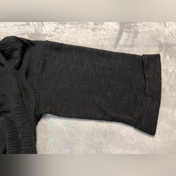 ***😀3 for $35./Reitmans black 3/4 length sleeve cardigan. - Picture 3 of 5